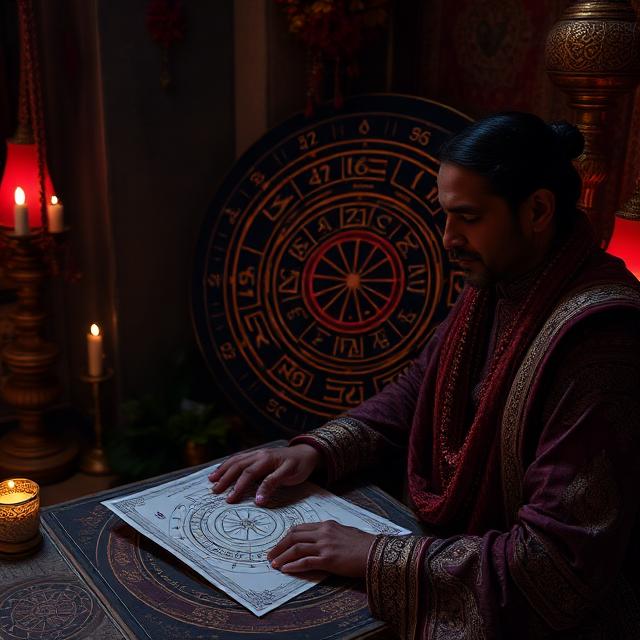 Birth chart reading by Indian astrologer in New York City